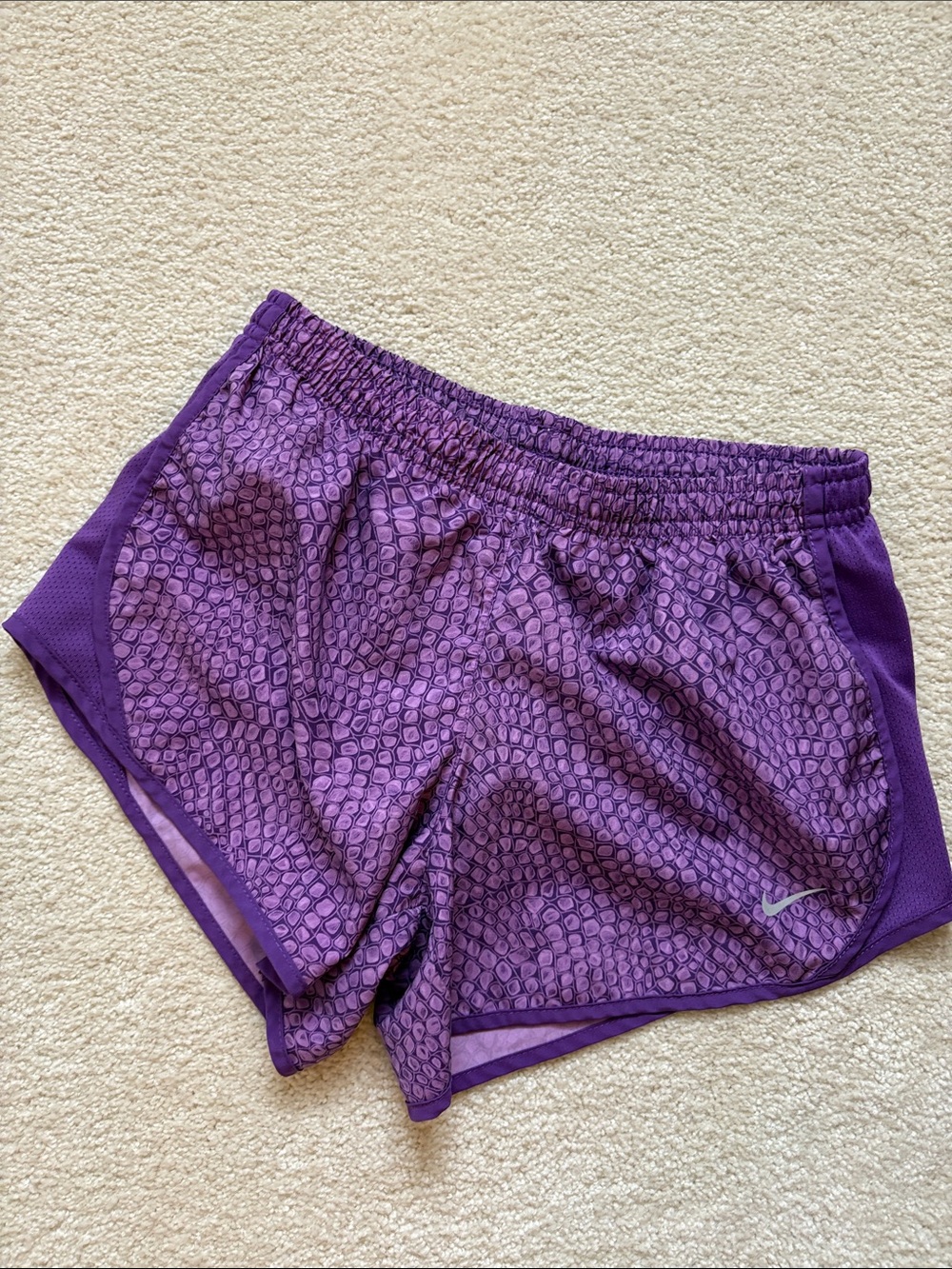Nike Tempo Purple Dri-FIT Athletic Shorts